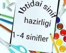 1-4 siniflərə hazirliq