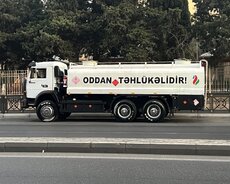 Yanacaq daşıyan maşın