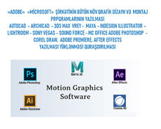 Adobe dizayn montaj proqramlarinin quraşdırılması