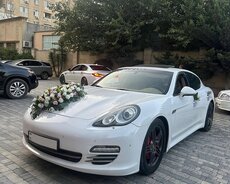 Porcshe Panamera bey gelin maşın kirayəsi