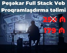 Full Stack veb Proqramlaşdırma təlimi