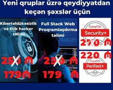 Kibertəhlükəsizlik Etik haker, Veb Proqramlaşdırma, comptia