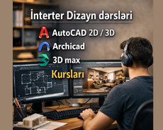 Autocad Archicad 3ds max Vray kursları