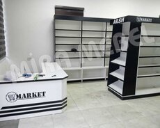 Market vitrin mebel sifarişi