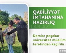 Qabiliyyət imtahanına hazırlıq