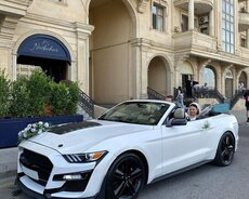 Mustang Cabriolet gelin maşıni