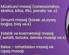 Müalicəvi masaj xidməti