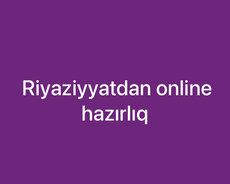 Riyaziyyatdan online hazırlıq