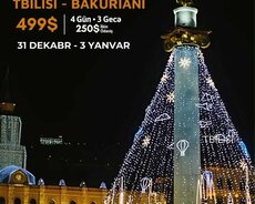 Tblisi-Bakuriani Yeni il təyyarə Turu