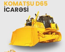 Komatsu D65 icarəsi