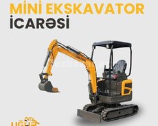 Mini ekskavator icarəsi