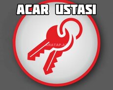 Açar ustası Qapıların acılması