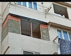 Balkon temiri və genişlendirilmesi