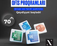 Ofis proqramları qruplarına qeydiyyat başladı