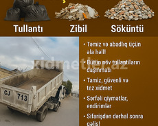 Tullanti zibil söküntü atilmasi