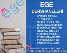 Tr Yös / sat / toefl / tys / ielts / general