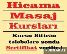 Hicama və masaj kursları