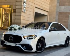 Mercedes Sclass 2022 toy maşıni kirayəsi