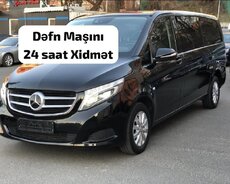 Dəfn maşını 7/24 xidmət