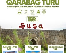 Xankəndi Şuşa Laçin Zəngilan Cəbrayil Turu