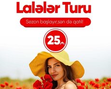 Şamaxı İsmayıllı Lalələr turu