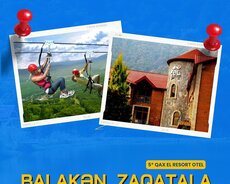 Balakən Zaqatala Qax Şəki yaylası Mingəçevir turu