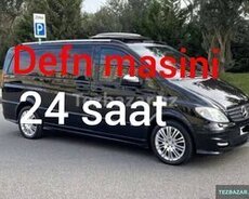 Dəfn Maşını, Cənazə Maşını Xidməti