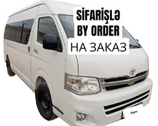 Mikroavtobus sifarişi