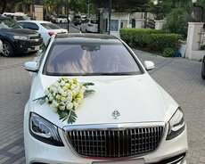 Mercedes Maybach Sclass gelin maşıni
