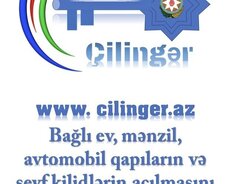 Çilingər xidməti Qapıların açılması