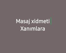 Xanımlara Masaj