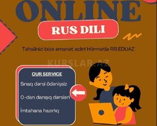 Rus dili hem danışiq, hemde qrammatika (mekteb) dərsleri