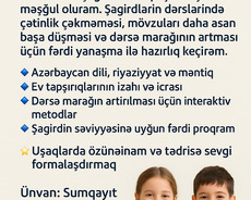 İbtidai sinif hazırlığı Sumqayıt