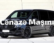 Dəfn maşını 7/24 xidmət cənazə maşını