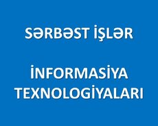 Sərbəst işlərin hazırlanması