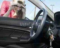 Avtomobil Qapilarin açilmasi