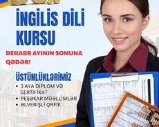 3 Aylıq İngilis Dili Kursu
