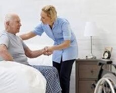Xəstə baxıcısı xidməti 7/24 Səyyar Növbəli və Qalıcı
