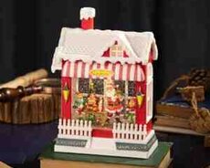 İşıqlı yeni il dekor evi