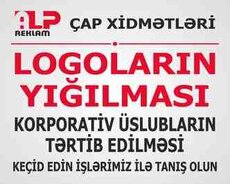 Baner vinil işləri, loqolar