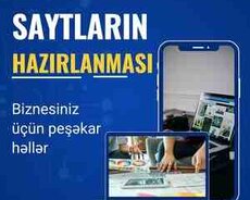 Korporativ saytların hazırlanması