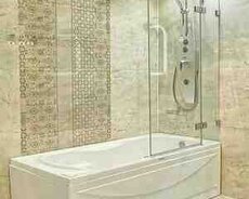 Duş kabin və cakuzilərin təmiri