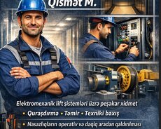 Liftlər üzrə elektromexanik