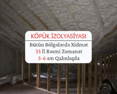 Köpük İzolyasiyasi