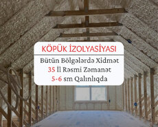 Dam, divar, pol və patalok üçün izolyasiyası