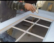 Dəmir qapı rəngləmə