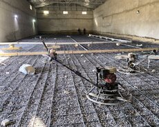 Beton styaşka şilfopka işləri görülür