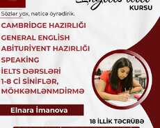 Peşəkar İngilis dili dərsləri