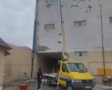 Avto səbət icarəsi və tikinti işləri