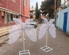 Kəpənək led dekorlar